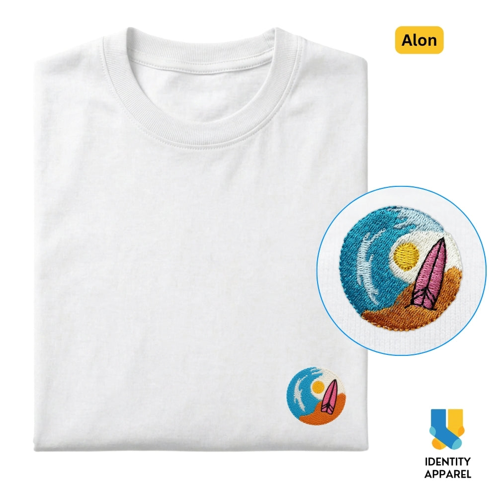 Alon Embroidered Premium Cotton T-Shirt | Barangay Basics Collection