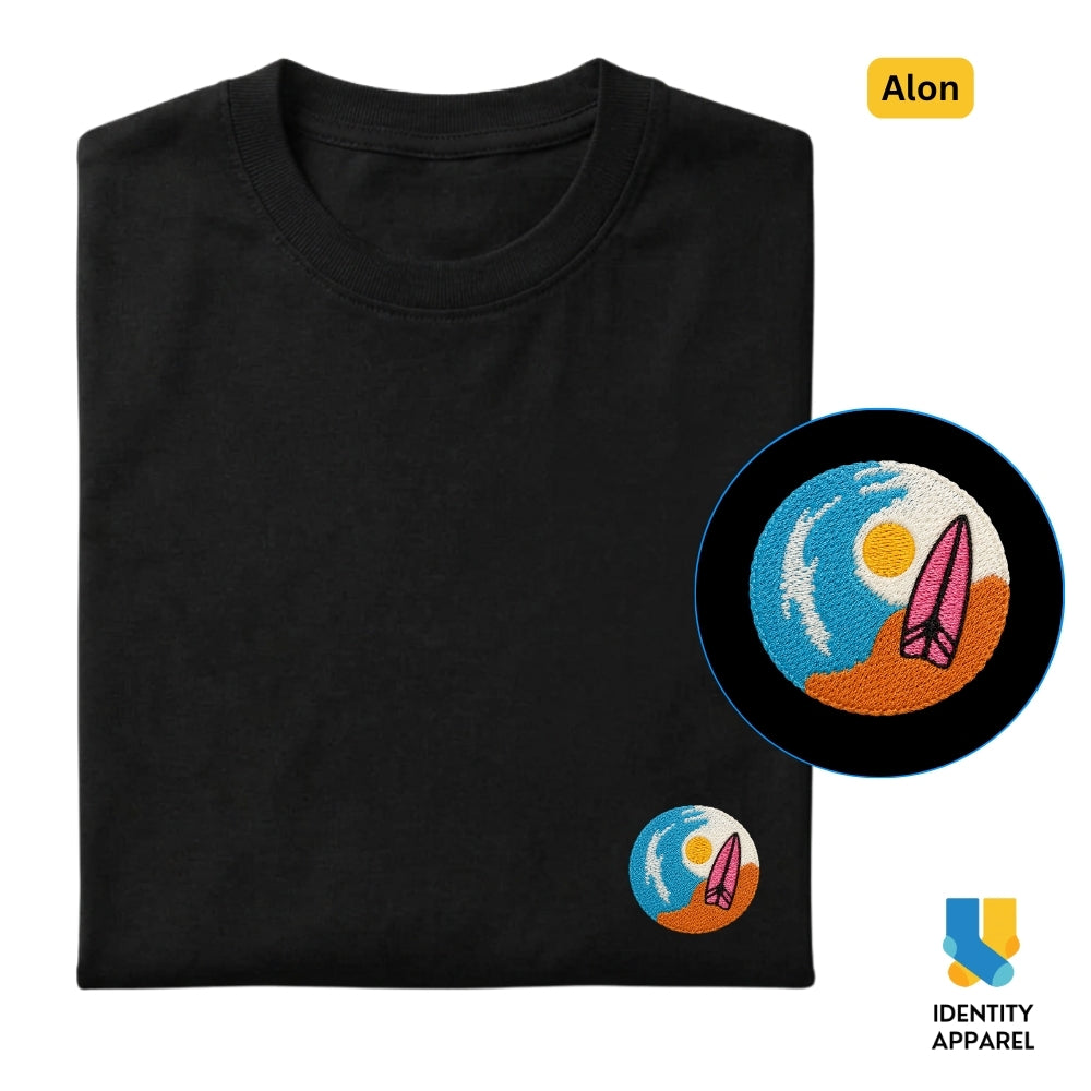 Alon Embroidered Premium Cotton T-Shirt | Barangay Basics Collection