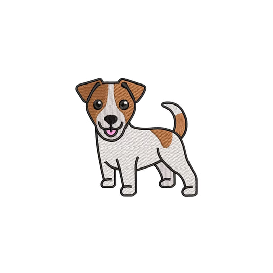 Jack Russell Terrier Embroidered Premium Cotton Socks | Pup Culture Collection