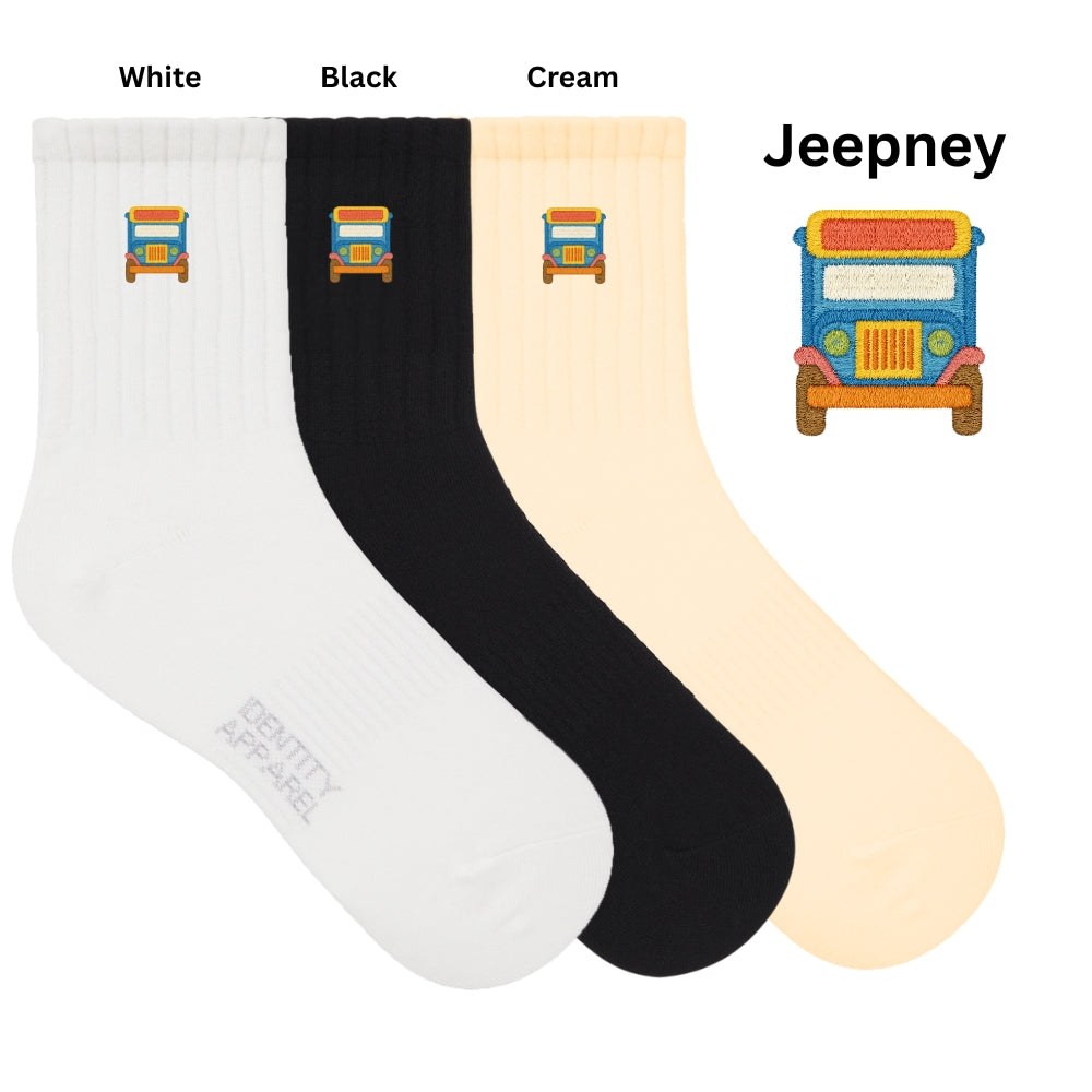 Medyas ng Bayan Pinoy Pride Cultural Icons Embroidered Cotton Socks | IDENTITY Apparel