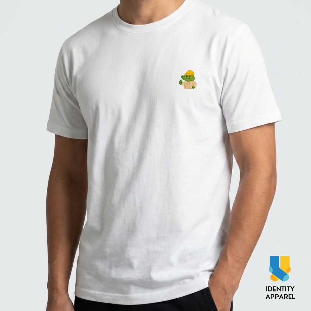 Not A Nepo Baby Embroidered Premium Cotton T-Shirt | Buwaya Collection