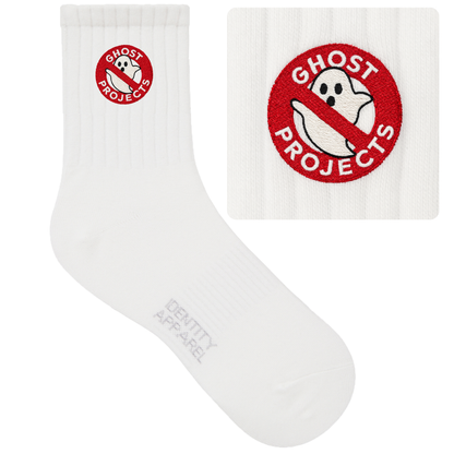 No Ghost Projects Embroidered Political Statement Socks | Buwaya Collection