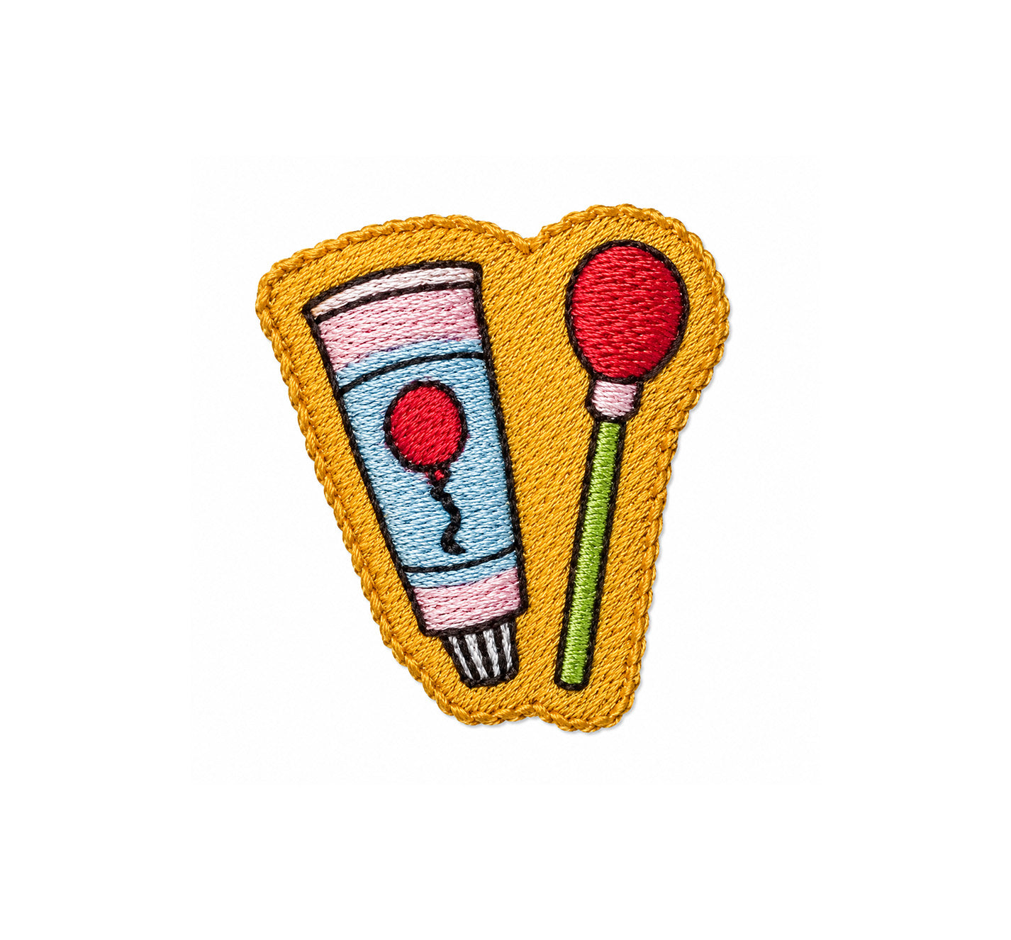 Plastic Balloon Embroidered Cotton Socks | Medyas ng Bayan Collection