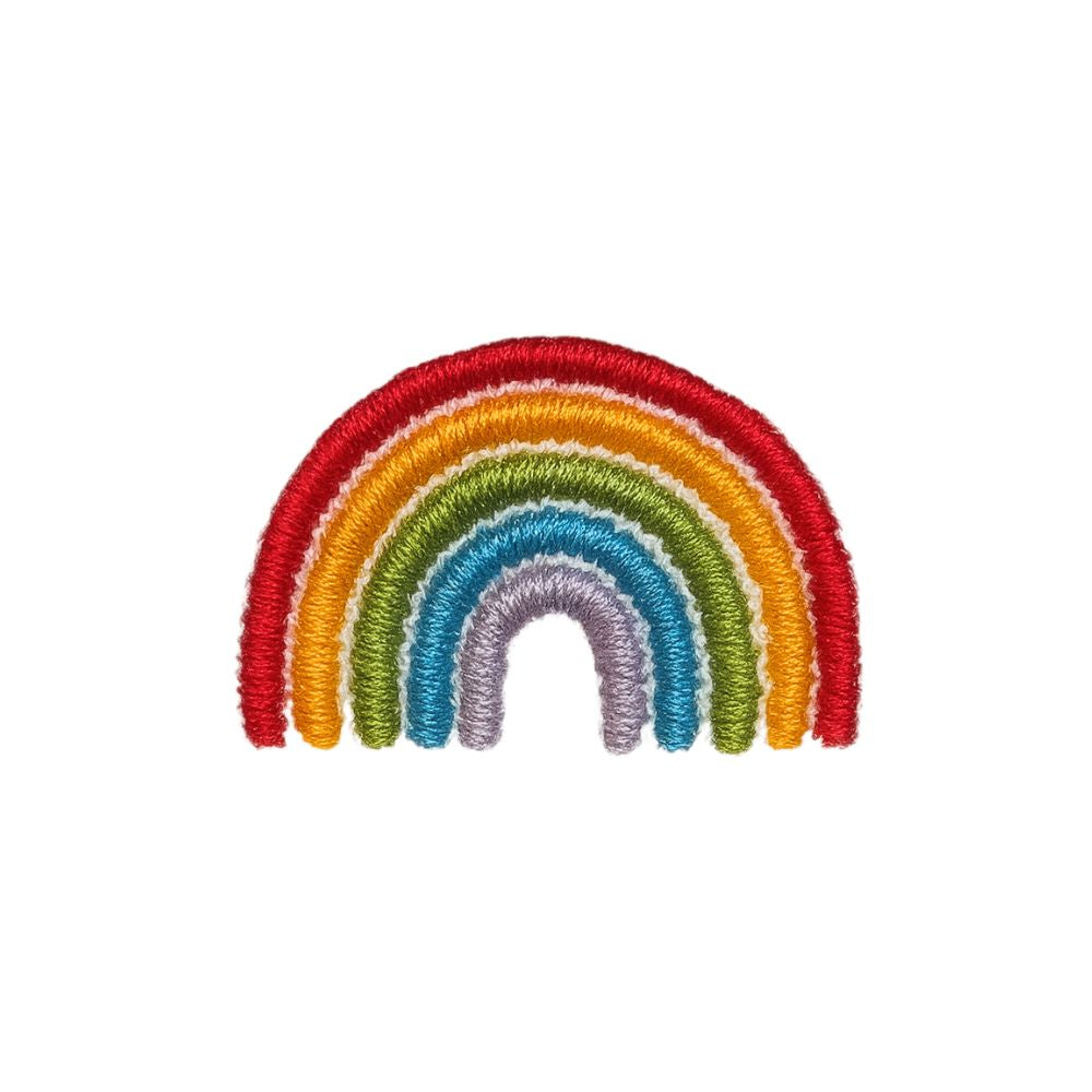Rainbow Arc Embroidered Premium Cotton Socks | Pride Themed 'Love Wins Collection'