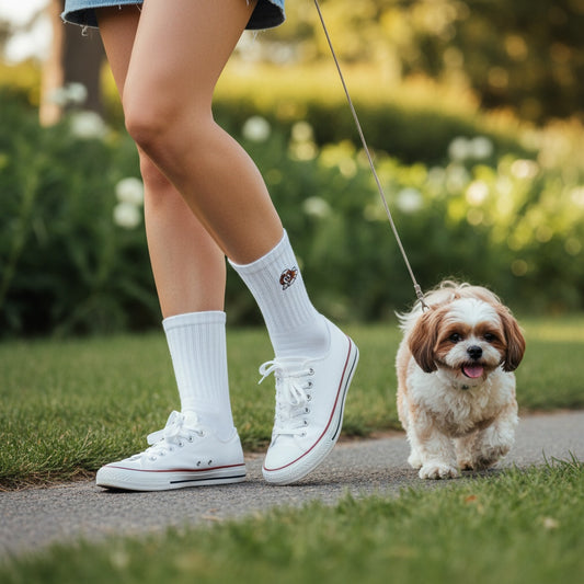 Embroidered Shih Tzu Cotton Socks - Premium Dog Lover Gift | IDENTITY Apparel