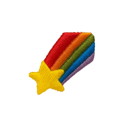 Shooting Star Embroidered Premium Cotton Socks | Pride Themed 'Love Wins Collection'