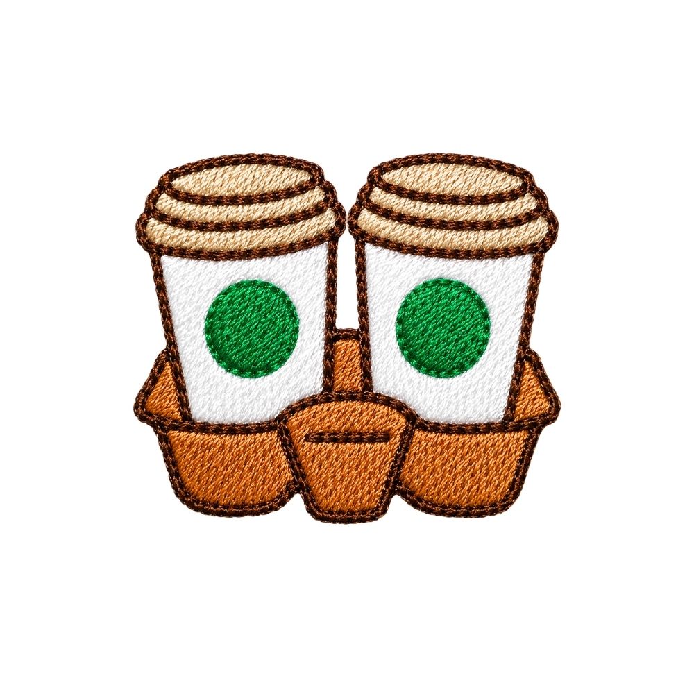 Take Away Embroidered Premium Cotton Socks | Caffeine Club Collection