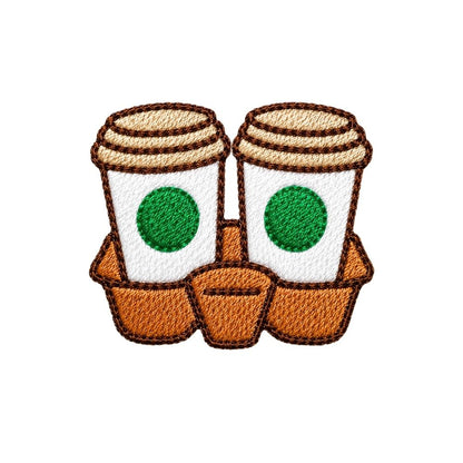 Take Away Embroidered Premium Cotton Socks | Caffeine Club Collection