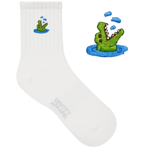 The Budget Eater - Buwaya Embroidered Political Socks | IDENTITY Apparel