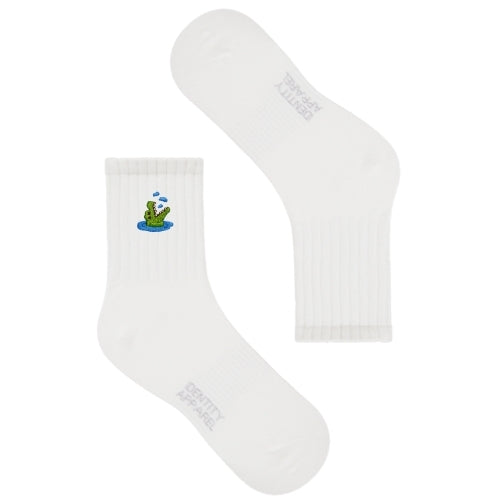 The Budget Eater - Buwaya Embroidered Political Socks | IDENTITY Apparel