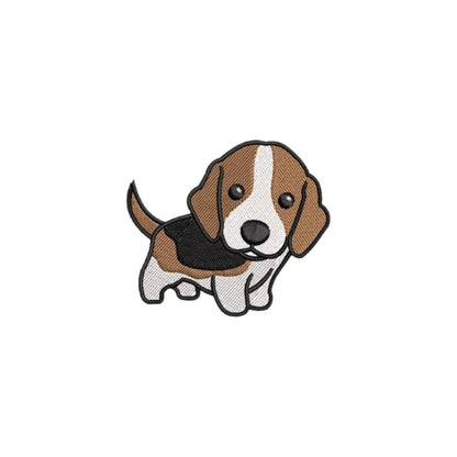 Pup Culture Embroidered Collection Basic Crew Length High Cut Cotton Socks with Arch Support