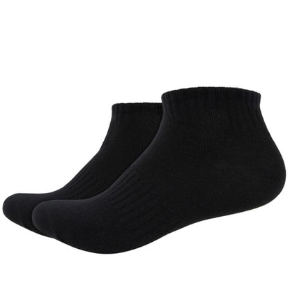 IDENTITY Apparel Unisex Colored Ankle Length Low Cut Cotton Socks with Striped Ribbing and Arch Support