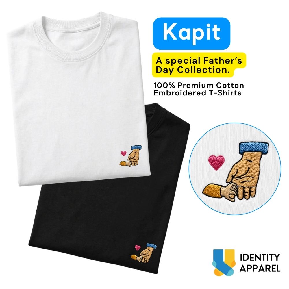 Kapit Embroidered Premium Cotton T-Shirt | Fathers Day Special