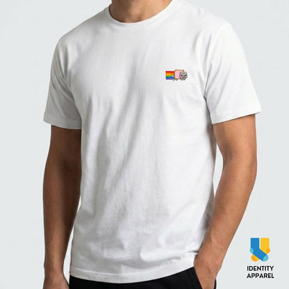 Cattitude Collection Ew People Embroidered Premium Cotton T-Shirt | IDENTITY Apparel