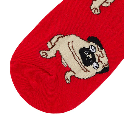 Pug Printed Ankle Socks - IDENTITY Apparel Shop