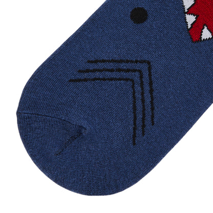 Shark Bite Printed Ankle Socks - IDENTITY Apparel Shop
