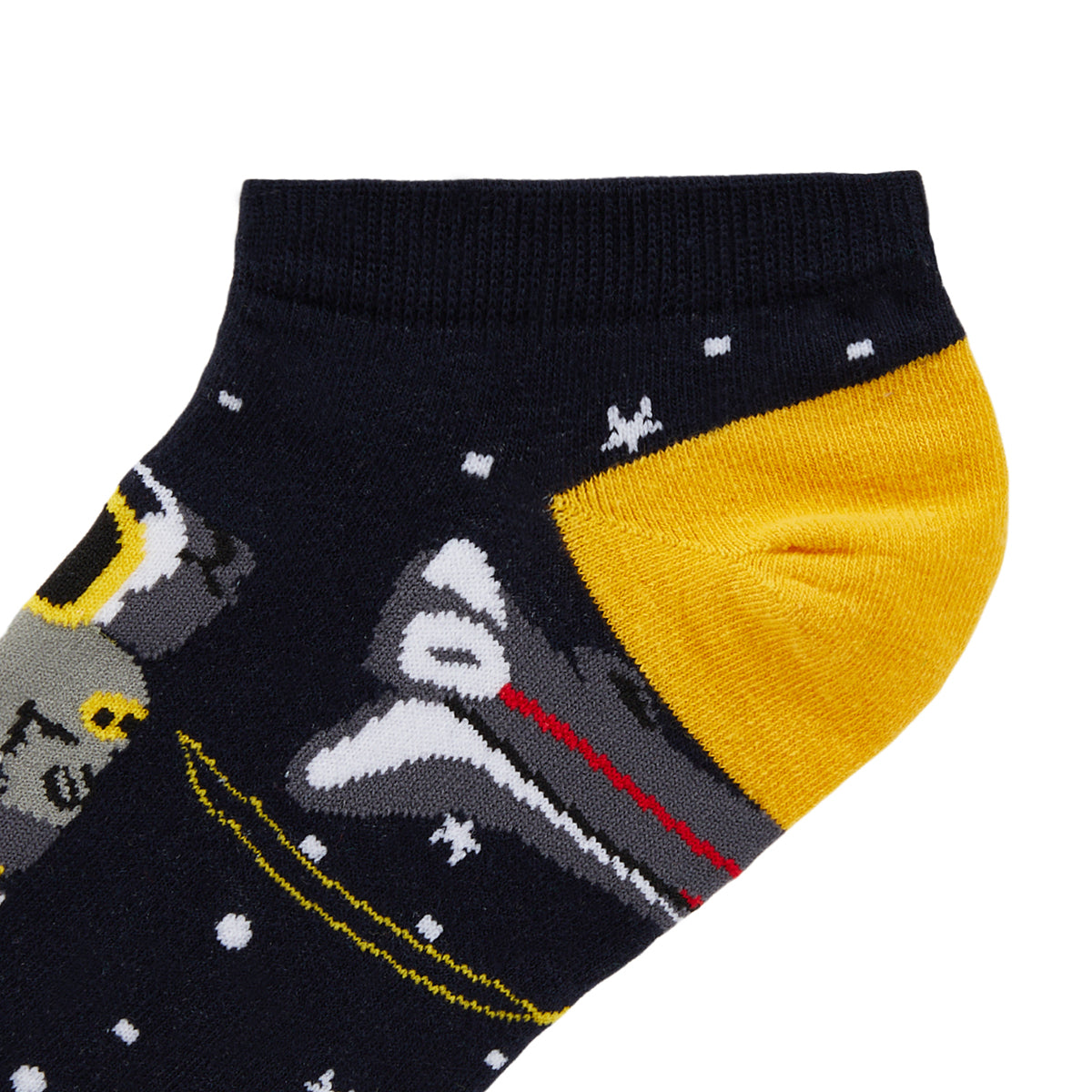 Neil Armstrong Printed Ankle Socks - IDENTITY Apparel Shop