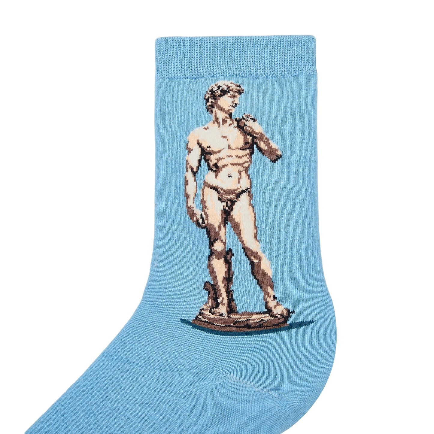 Michaelangelo's David Printed Quarter Length Socks - IDENTITY Apparel Shop