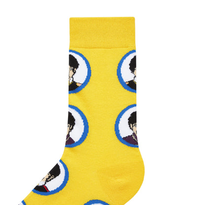 Yellow Submarine Printed Mid-Calf Length Socks - IDENTITY Apparel Shop