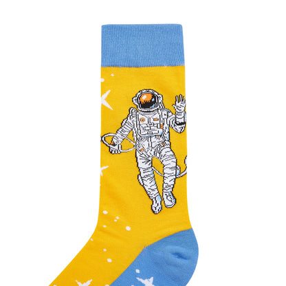 Space Jam Printed Crew Length Socks - IDENTITY Apparel Shop