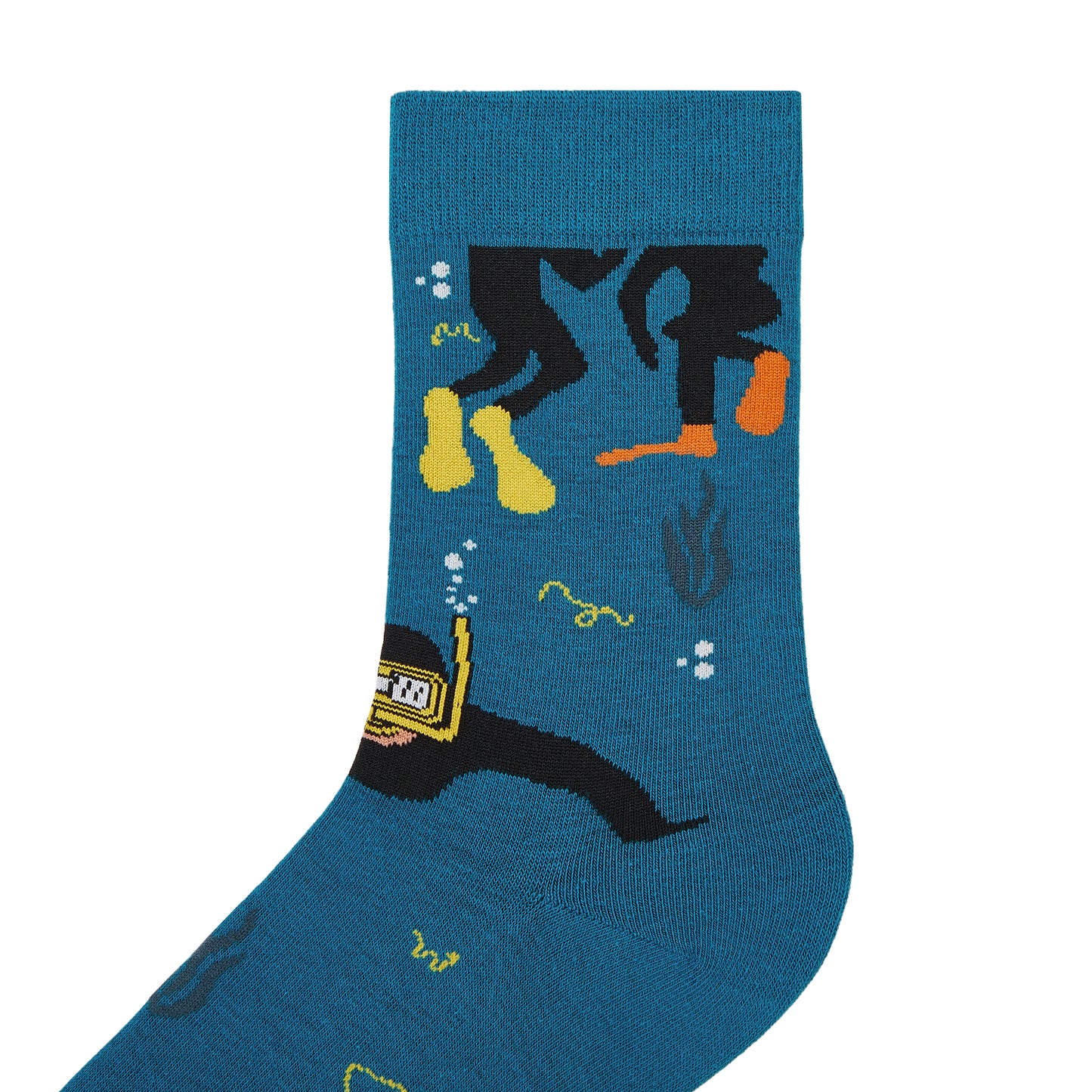Scuba Diving Printed Quarter Length Socks - IDENTITY Apparel Shop