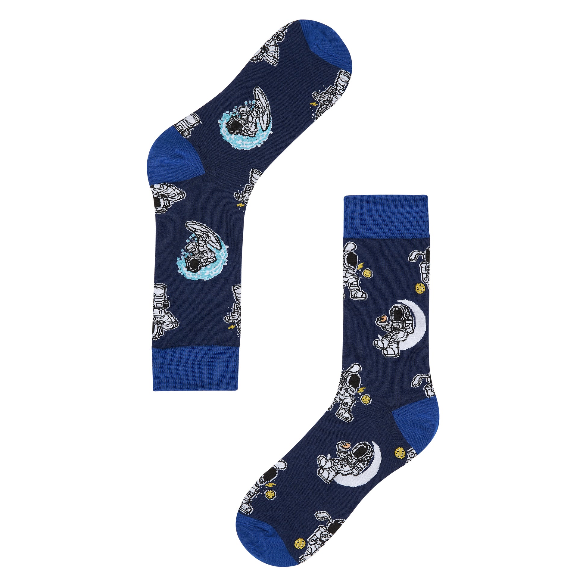 Astro Fun Printed Mid-Calf Length Socks - IDENTITY Apparel Shop