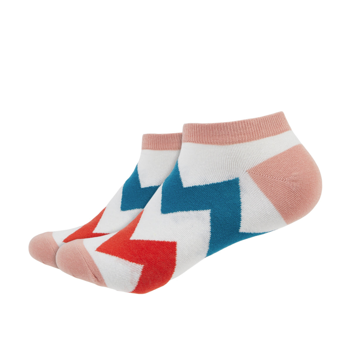 Jagged Printed Ankle Socks - IDENTITY Apparel Shop