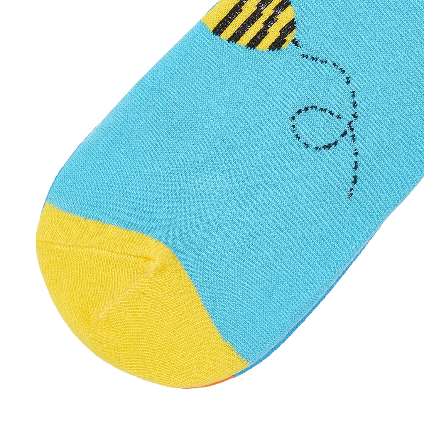 Busy Bee Printed Mid-Calf Length Socks - IDENTITY Apparel Shop