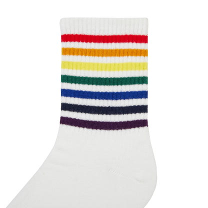 Retro Stripes Quarter Length Socks - IDENTITY Apparel Shop