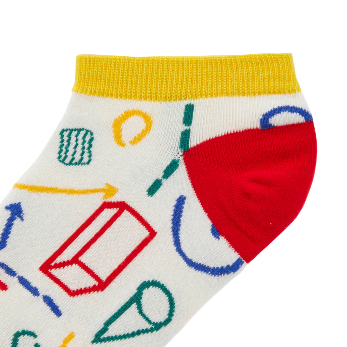 Geometry Printed Ankle Socks - IDENTITY Apparel Shop