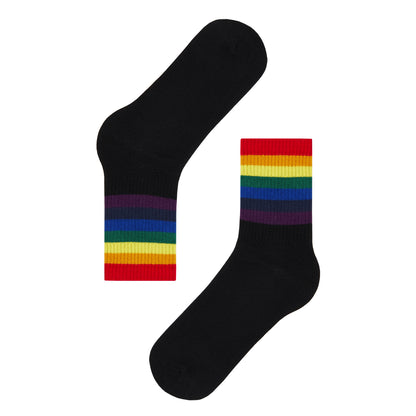 Retro Stripes Quarter Length Socks - IDENTITY Apparel Shop