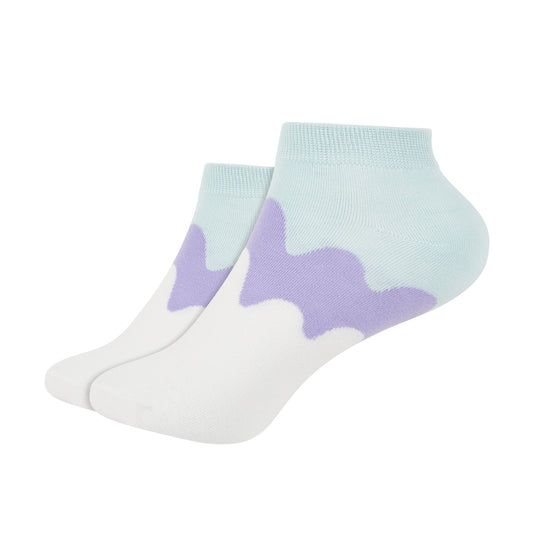 IDENTITY Ladies Gradient Paint Ankle Length Socks - IDENTITY Apparel Shop