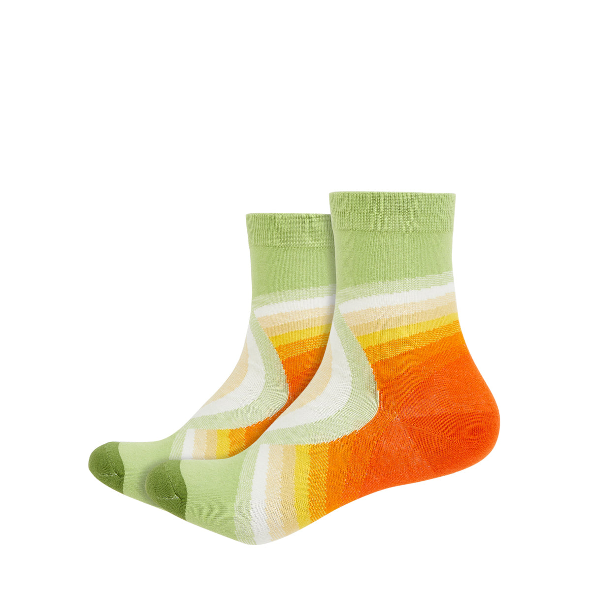 Glow Printed Quarter Length Socks - IDENTITY Apparel Shop