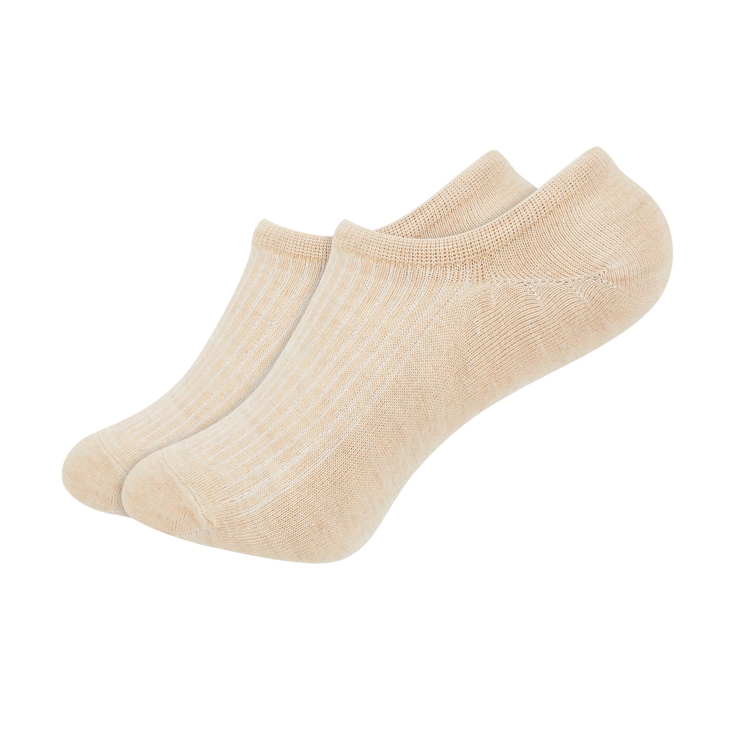 Womens Colored Striped Invisible Foot Socks - IDENTITY Apparel Shop