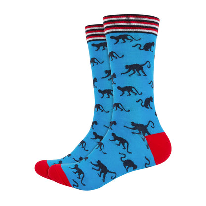 King Louie Printed Mid-Calf Length Socks - IDENTITY Apparel Shop
