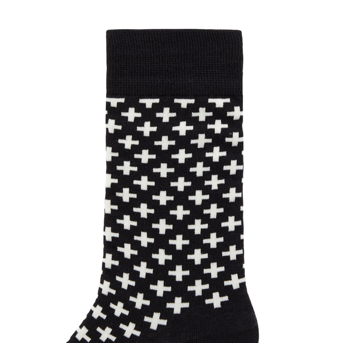 Asterisk Printed Crew Length Socks - IDENTITY Apparel Shop