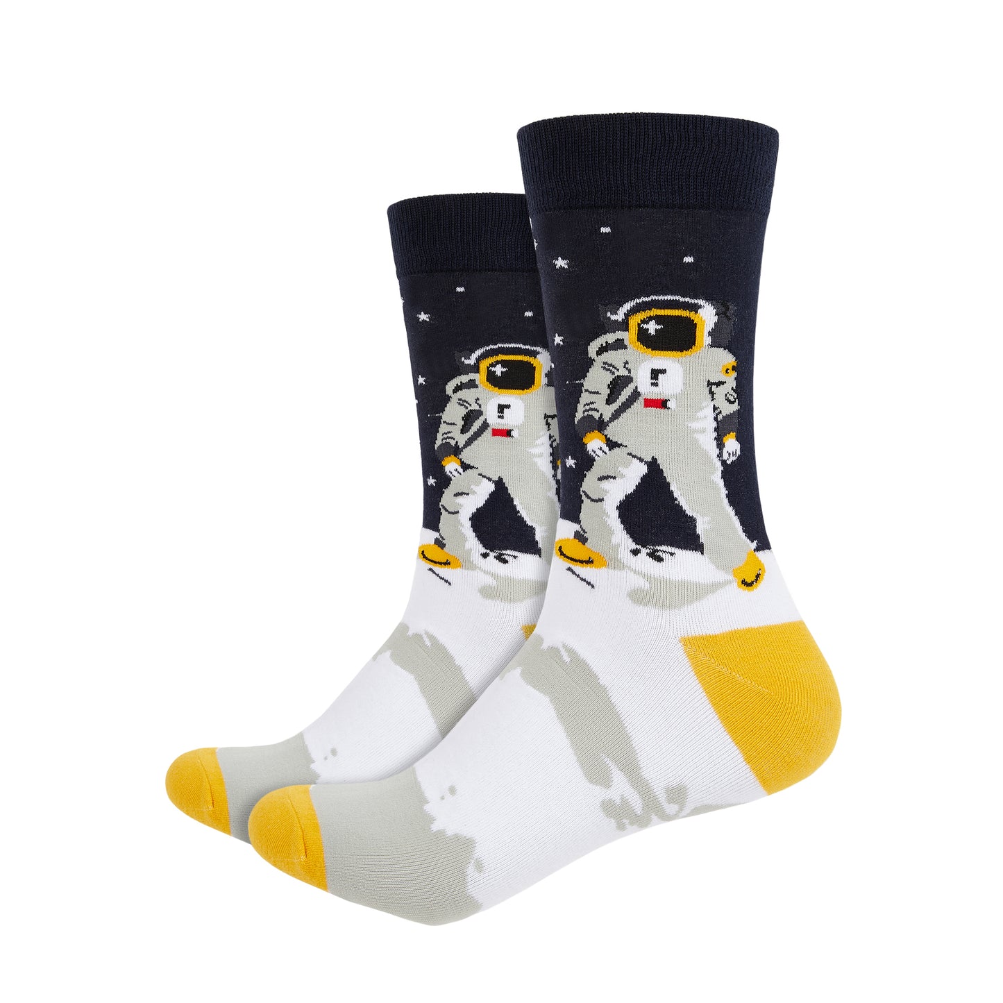 Neil Armstrong Printed Crew Length Socks - IDENTITY Apparel Shop