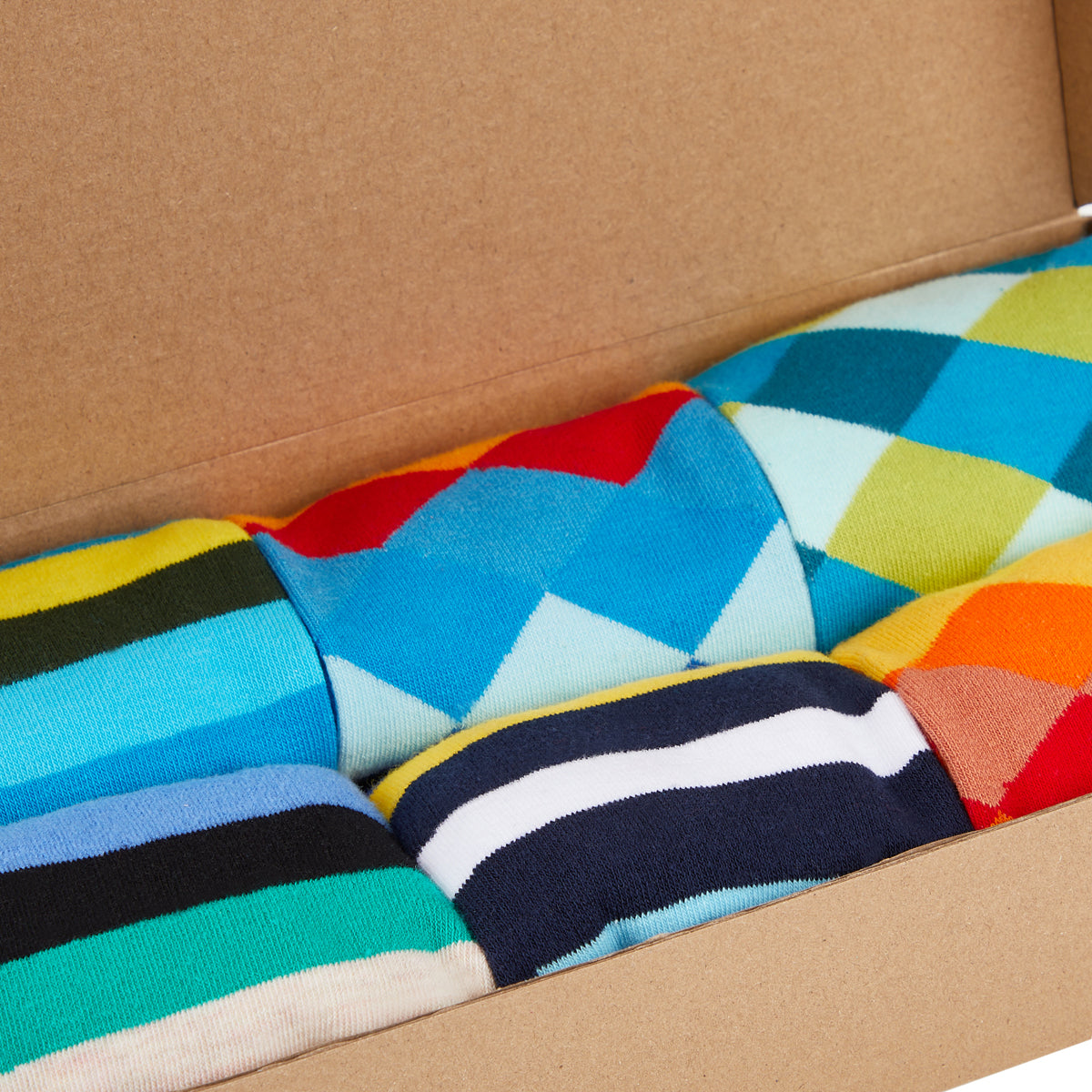 IDENTITY - Argyle Box of Socks Gift Set - 6 Pairs - IDENTITY Apparel Shop