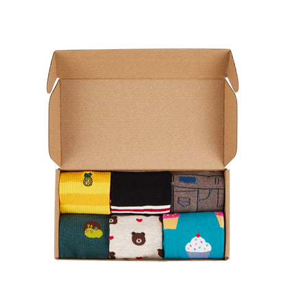 IDENTITY - Random Box of Socks (6 Pairs) - IDENTITY Apparel Shop