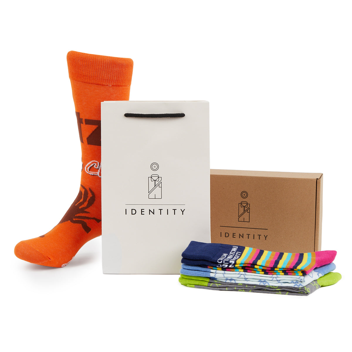 IDENTITY - Random Box of Socks (6 Pairs) - IDENTITY Apparel Shop