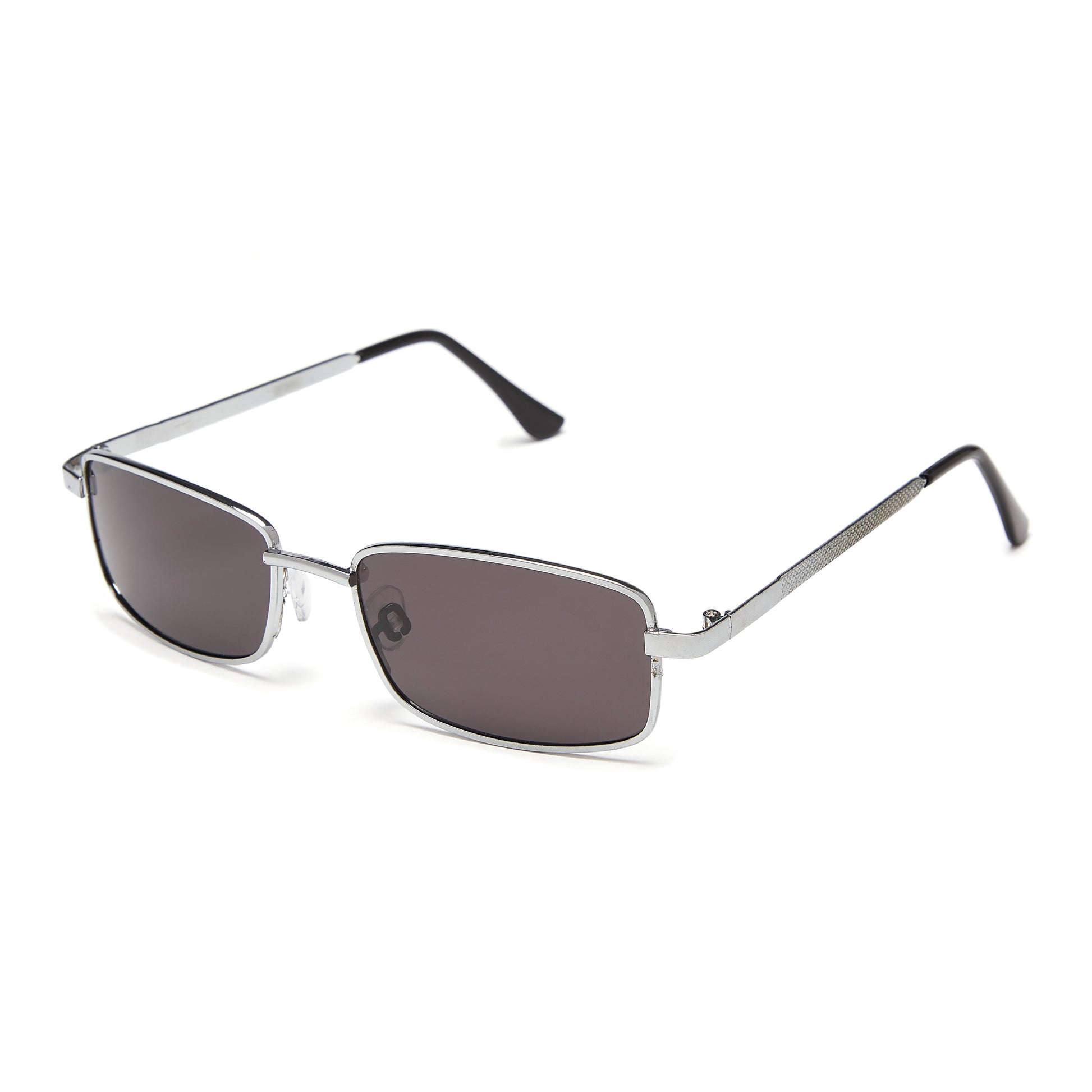 COLE (Size 53) UV-Protected Mens Polarized Rectangular Sunglasses (Narrow Fit) - IDENTITY Apparel Shop