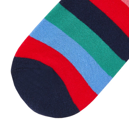 Quartz Stripe Printed Crew Length Socks - IDENTITY Apparel Shop