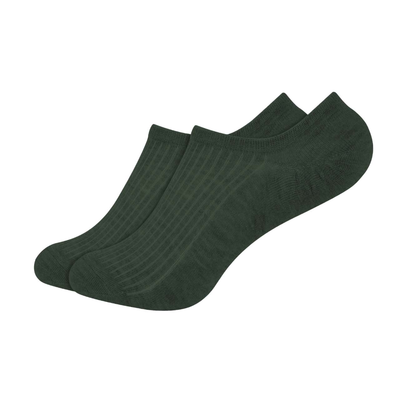 Men's Plain Colored Striped Invisible Foot Socks - IDENTITY Apparel Shop