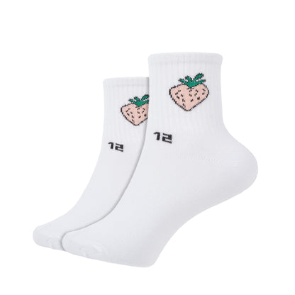 Womens Fruit Series Quarter Length Socks - IDENTITY Apparel Shop