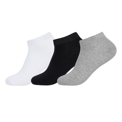 Mens Plain Ankle Length Cotton Socks - IDENTITY Apparel Shop