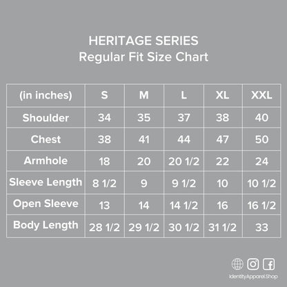 K1663 Mens REGULAR FIT Heritage Prints Button Down Short Sleeve Shirt - IDENTITY Apparel Shop