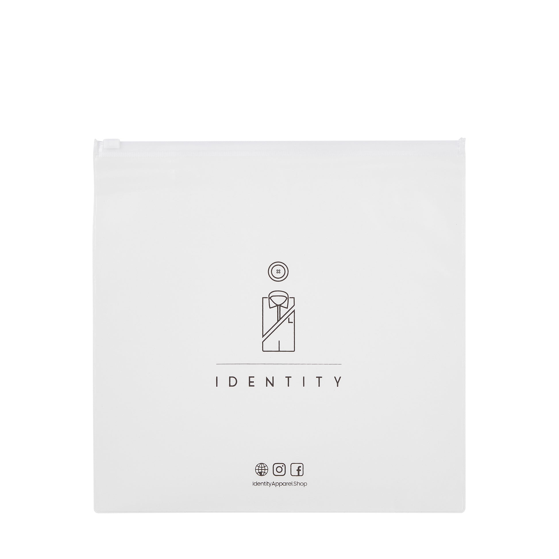 Single Clear Poly Bag for Gifting - IDENTITY Apparel Shop