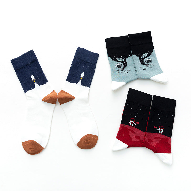 The Great Void Series Quarter Length Socks - Rocket - IDENTITY Apparel Shop