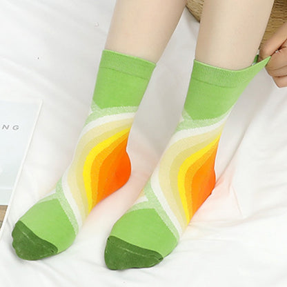 Glow Printed Quarter Length Socks - IDENTITY Apparel Shop