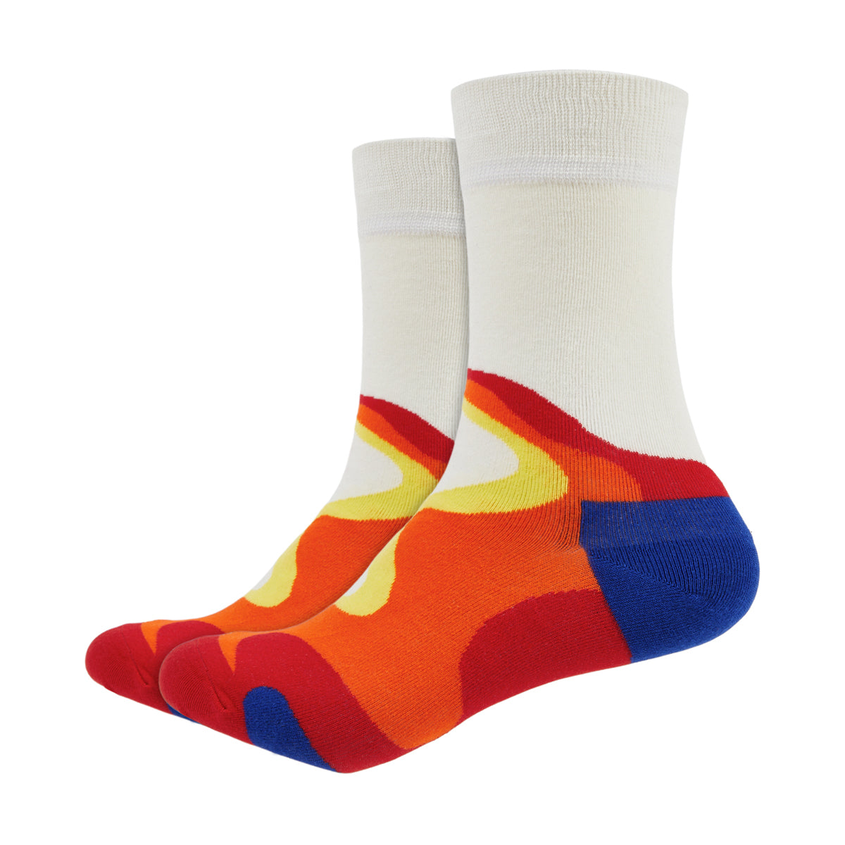 Rainbow Printed Crew Length Socks - IDENTITY Apparel Shop